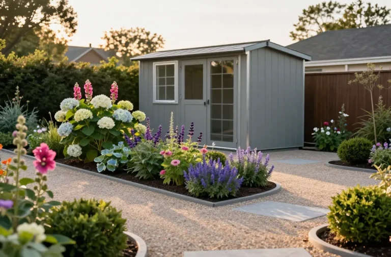 Genius 15 Shed Landscaping Ideas That Turn It Into a Feature