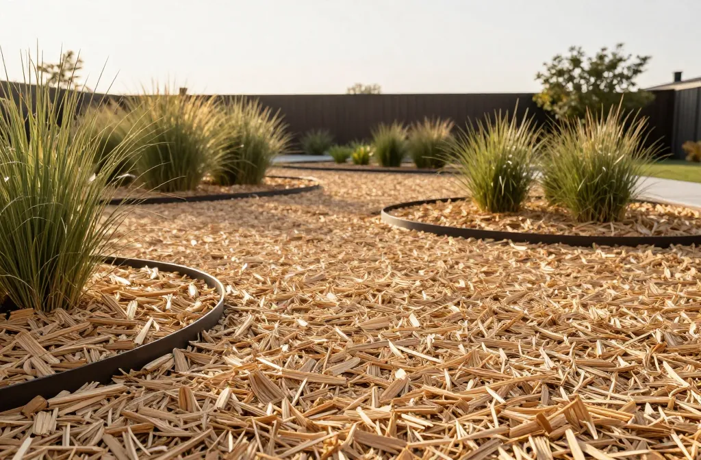 Steal These 13 Wood Chip Landscaping Ideas That Look Clean & Simple