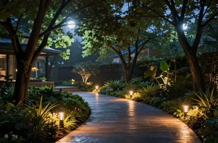 12 Garden Lighting Landscaping Ideas That Glow at Night Magic