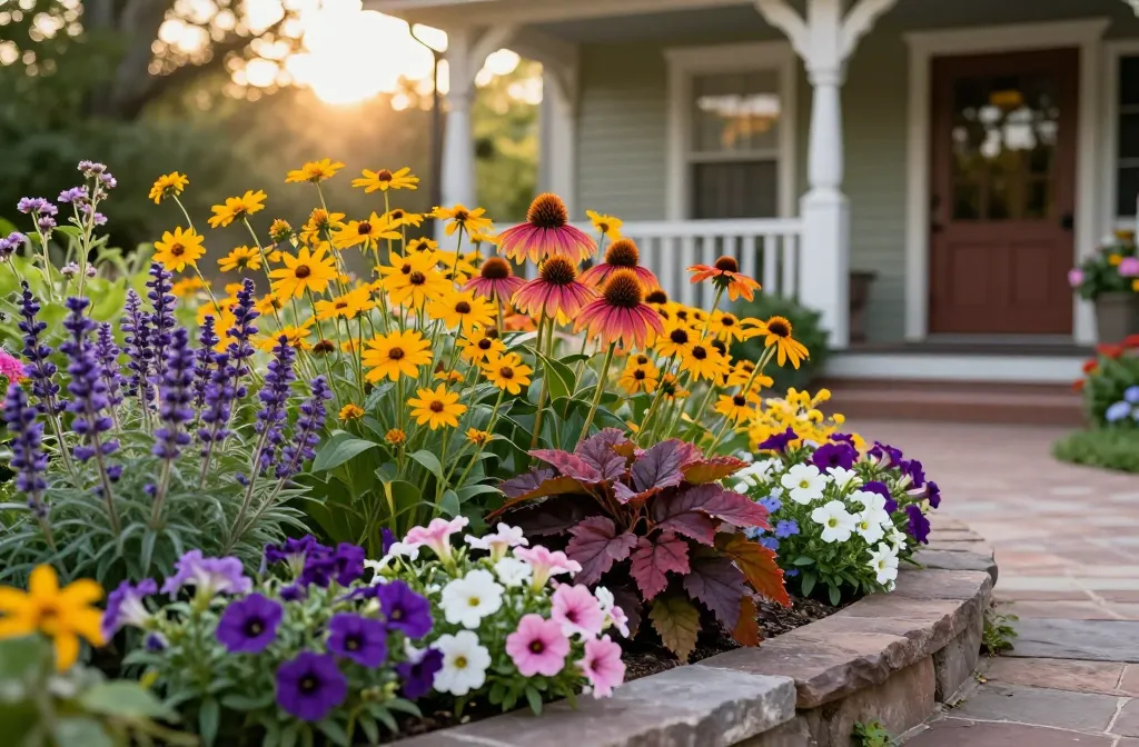 Viral 14 Flower Bed Landscaping Ideas That Add Instant Color
