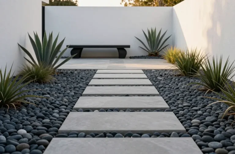 10 Pebble Landscaping Ideas for a Clean, Modern Look That Wow