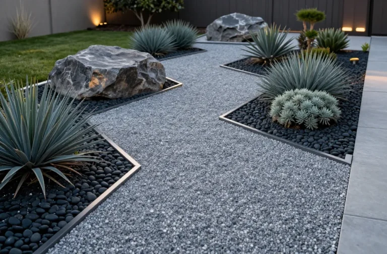 Transform Your Yard: 14 Backyard Rock Landscaping Ideas That Look Clean & Modern