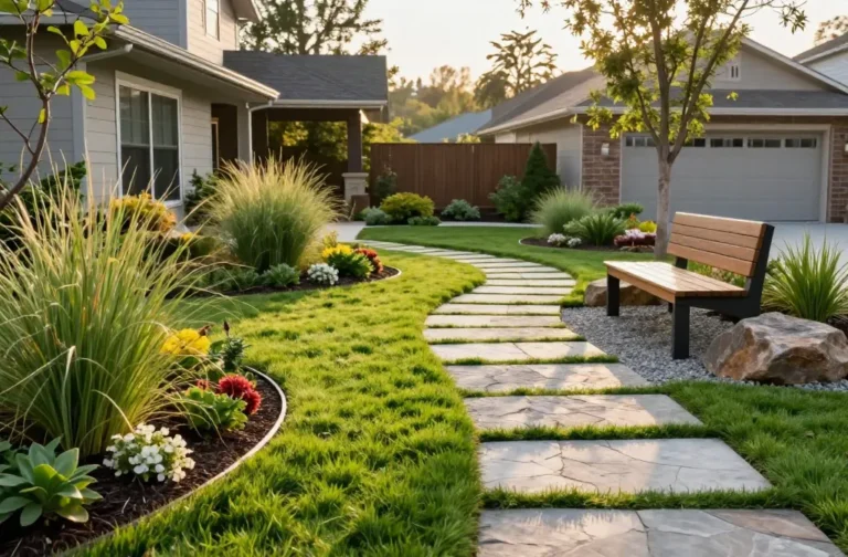 Stunning 14 Lawn Landscaping Ideas That Upgrade Your Entire Yard