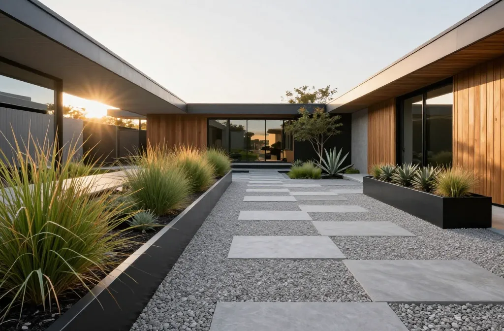 13 Modern Landscaping Ideas That Look Sleek & Expensive Today