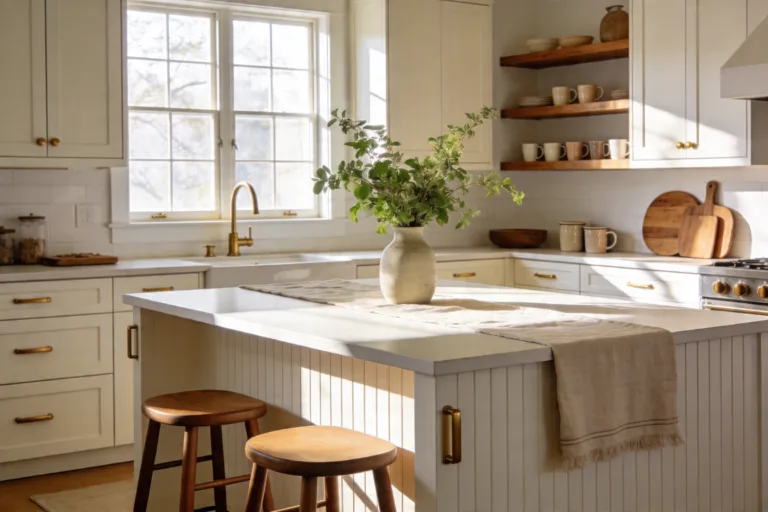 Steal-Worthy 15 Cozy White Kitchen Inspiration Ideas for a Modern Home